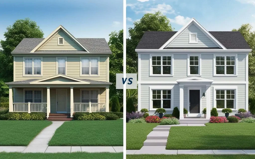 Before and After Exterior Home Renovation