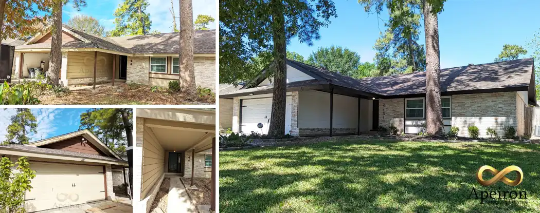 Fix and Flip in Houston by Apeiron Remodeling and Painting