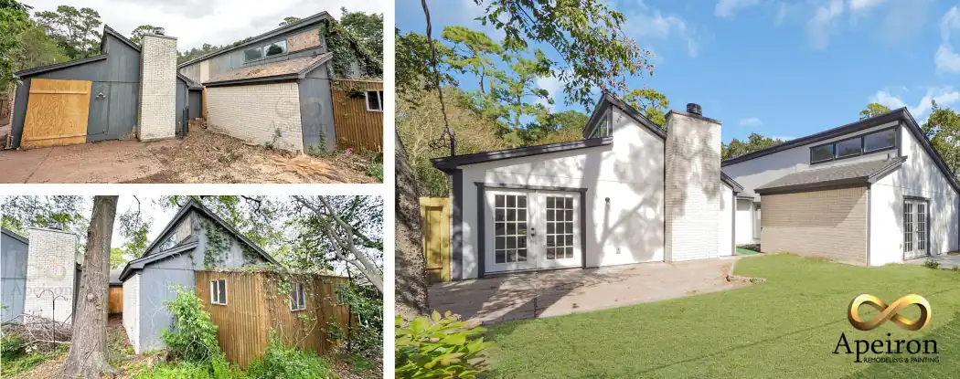 Fix and Flip in Houston by Apeiron Remodeling and Painting